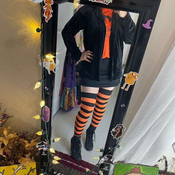 Vintage Preston & York crush velvet black button down long sleeve shirt - Picture 13 of 17